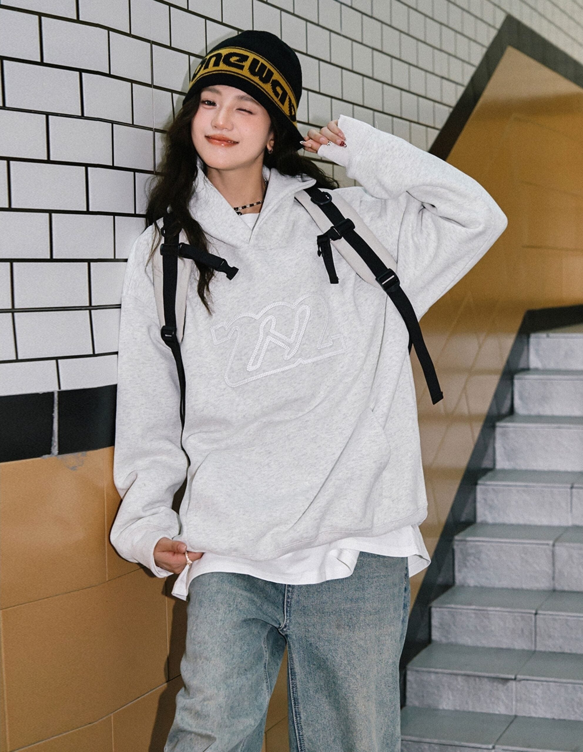 Classic Hooded Sweatshirt Casual Loose Fit Cozy Style