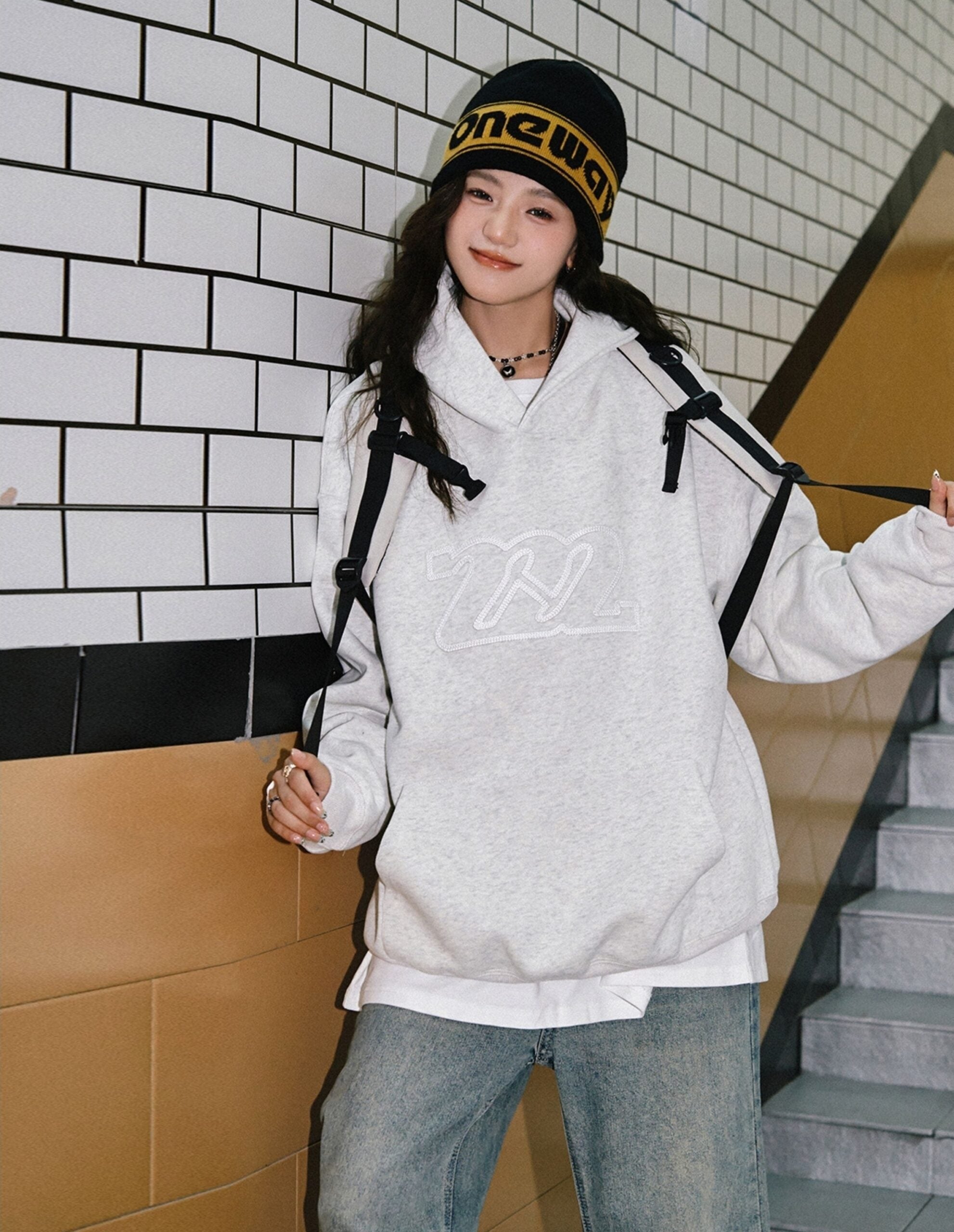 Classic Hooded Sweatshirt Casual Loose Fit Cozy Style