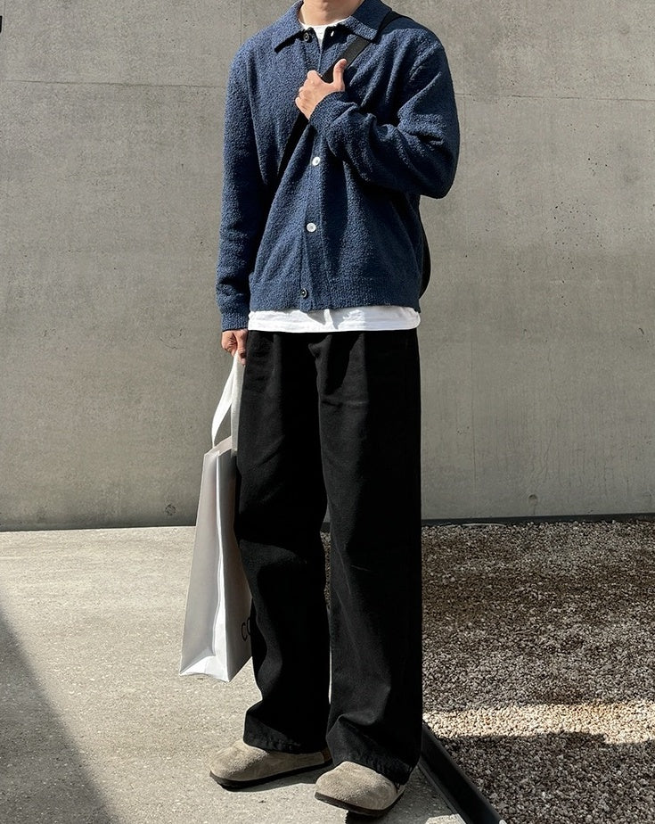 Classic Knit Cardigan Sweater Jacket