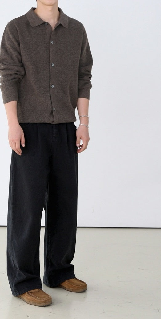 Classic Knit Cardigan Sweater