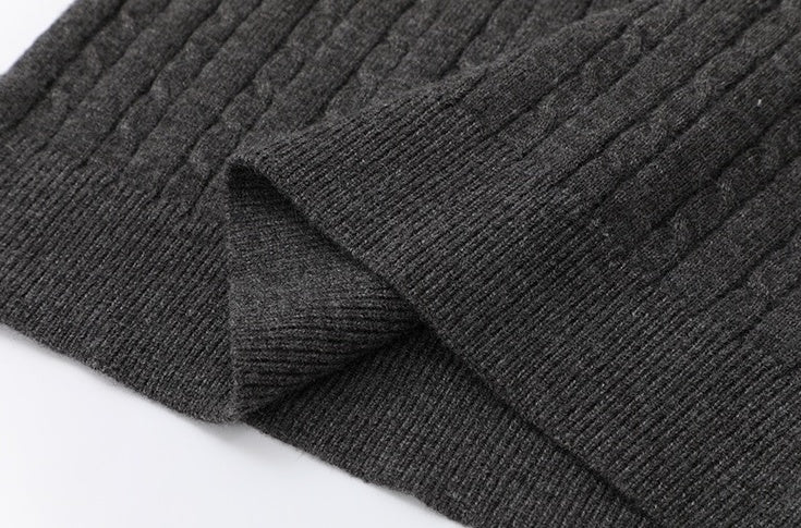 Classic Knit Pullover Sweater