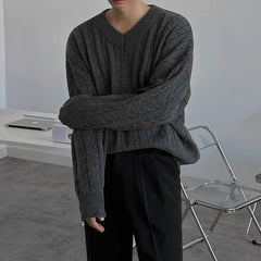 Classic Knit Pullover Sweater