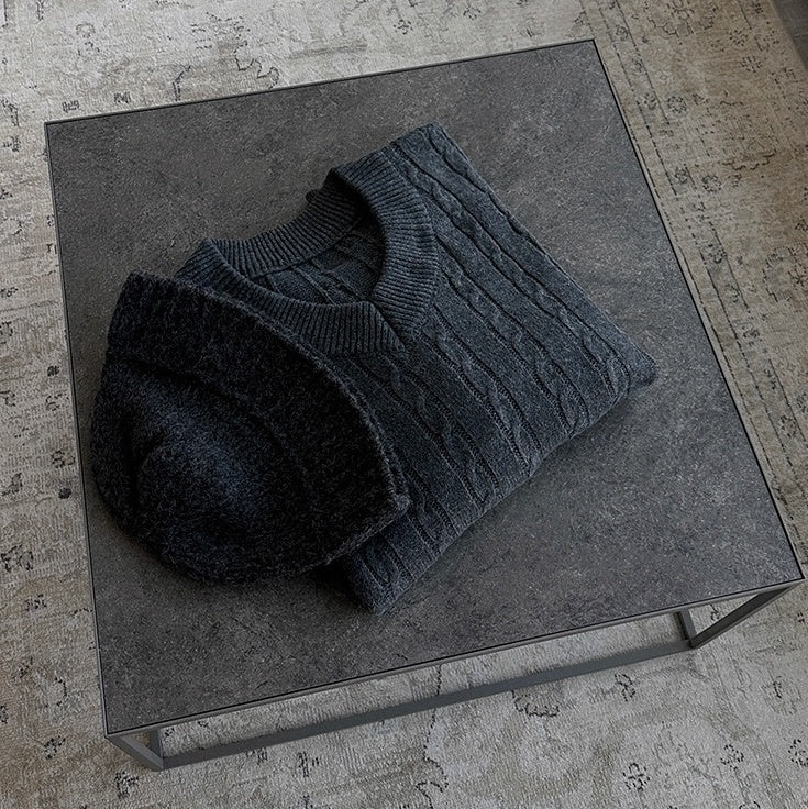 Classic Knit Pullover Sweater