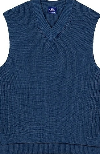 Classic Knit Sleeveless Sweater Vest