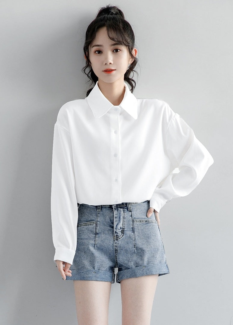Classic Long Sleeve White Shirt
