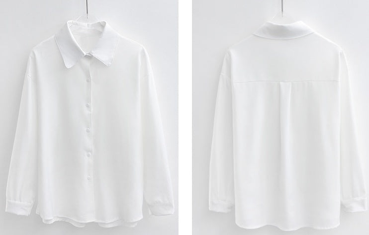 Classic Long Sleeve White Shirt