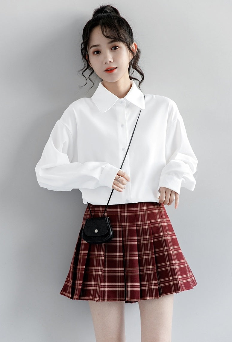 Classic Long Sleeve White Shirt