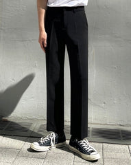 Classic Loose Fit Business Trousers