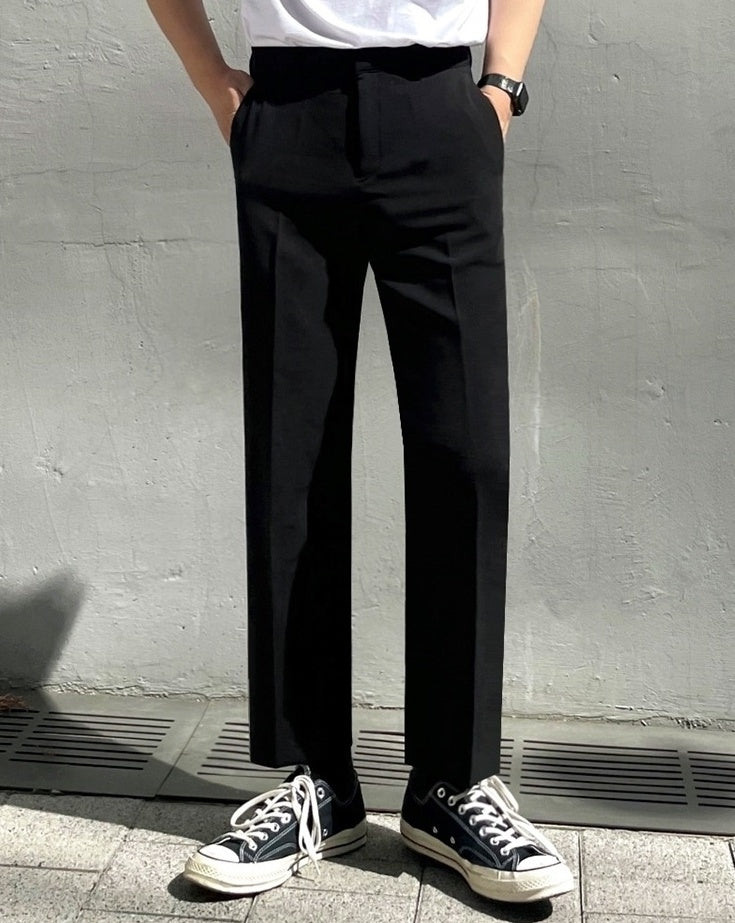 Classic Loose Fit Business Trousers