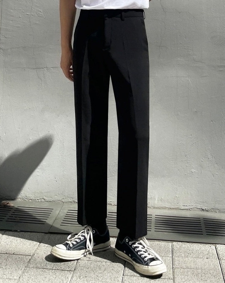 Classic Loose Fit Business Trousers
