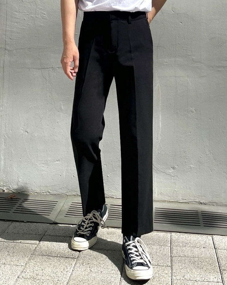 Classic Loose Fit Business Trousers