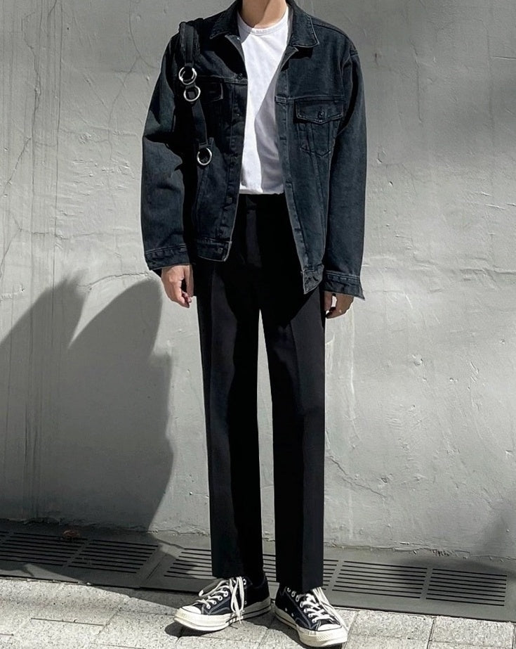 Classic Loose Fit Business Trousers
