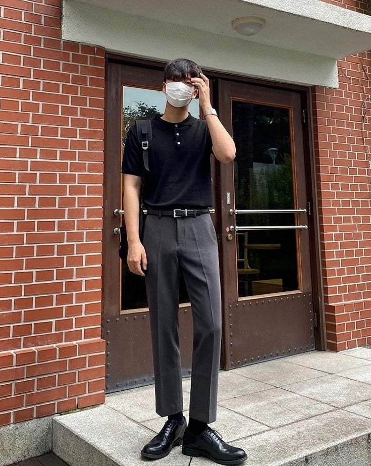Classic Loose Fit Business Trousers