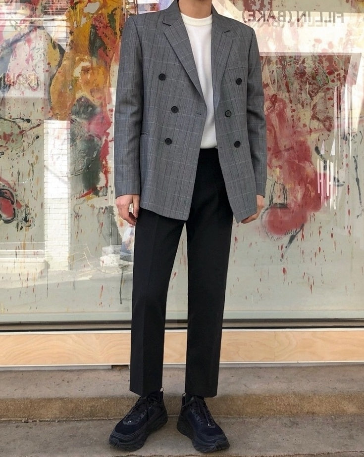Classic Loose Fit Business Trousers