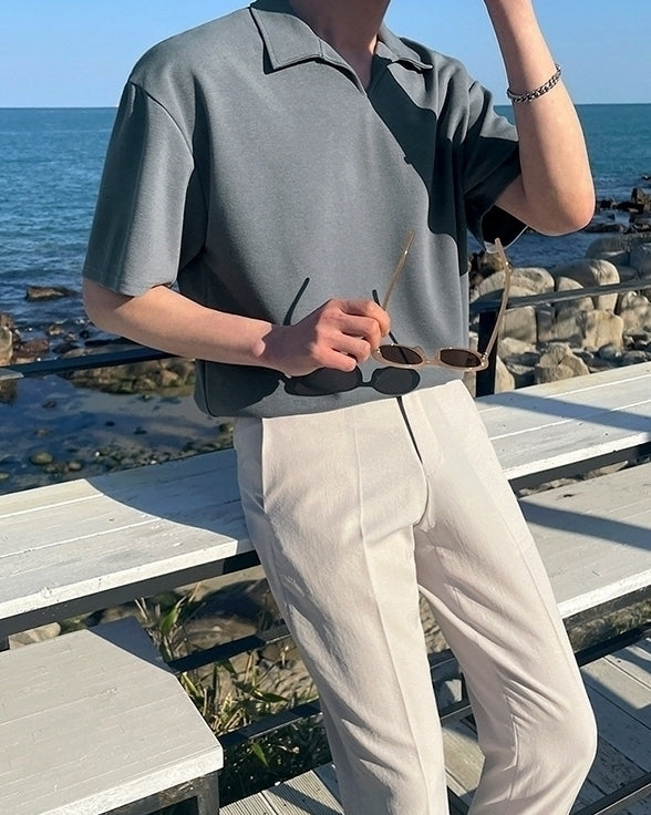 Classic Loose Fit Polo Shirt