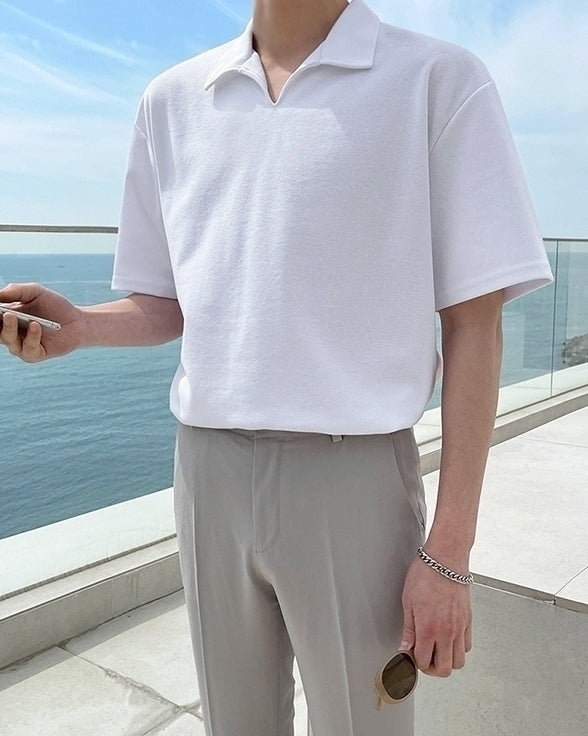 Classic Loose Fit Polo Shirt