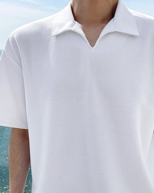Classic Loose Fit Polo Shirt