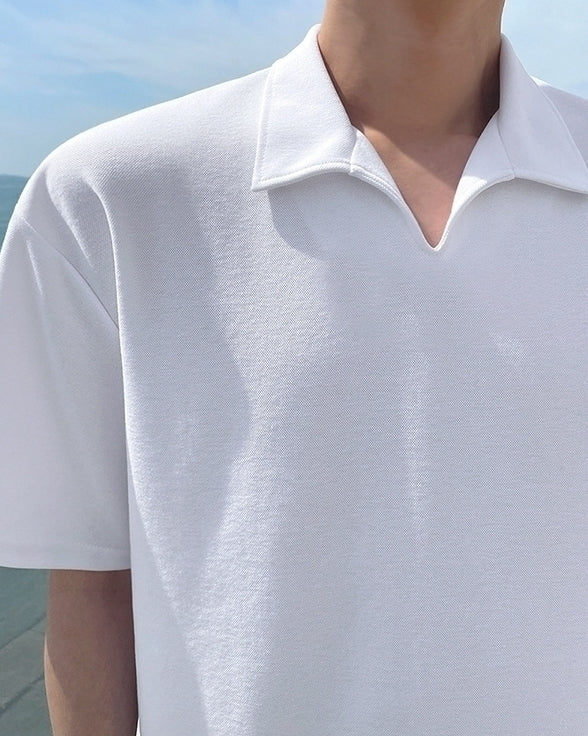 Classic Loose Fit Polo Shirt