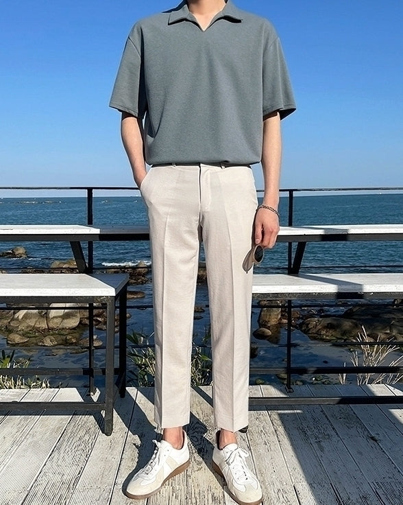 Classic Loose Fit Polo Shirt