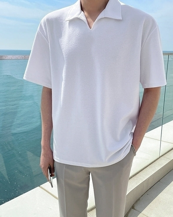 Classic Loose Fit Polo Shirt