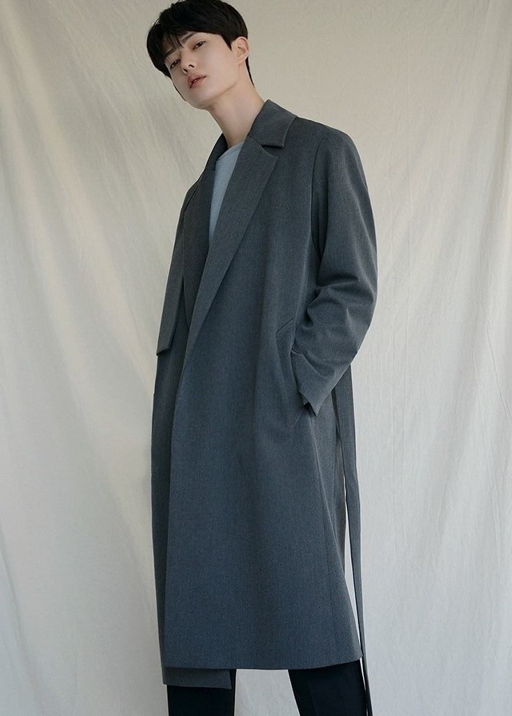 Classic Mid Length Casual Trench Coat