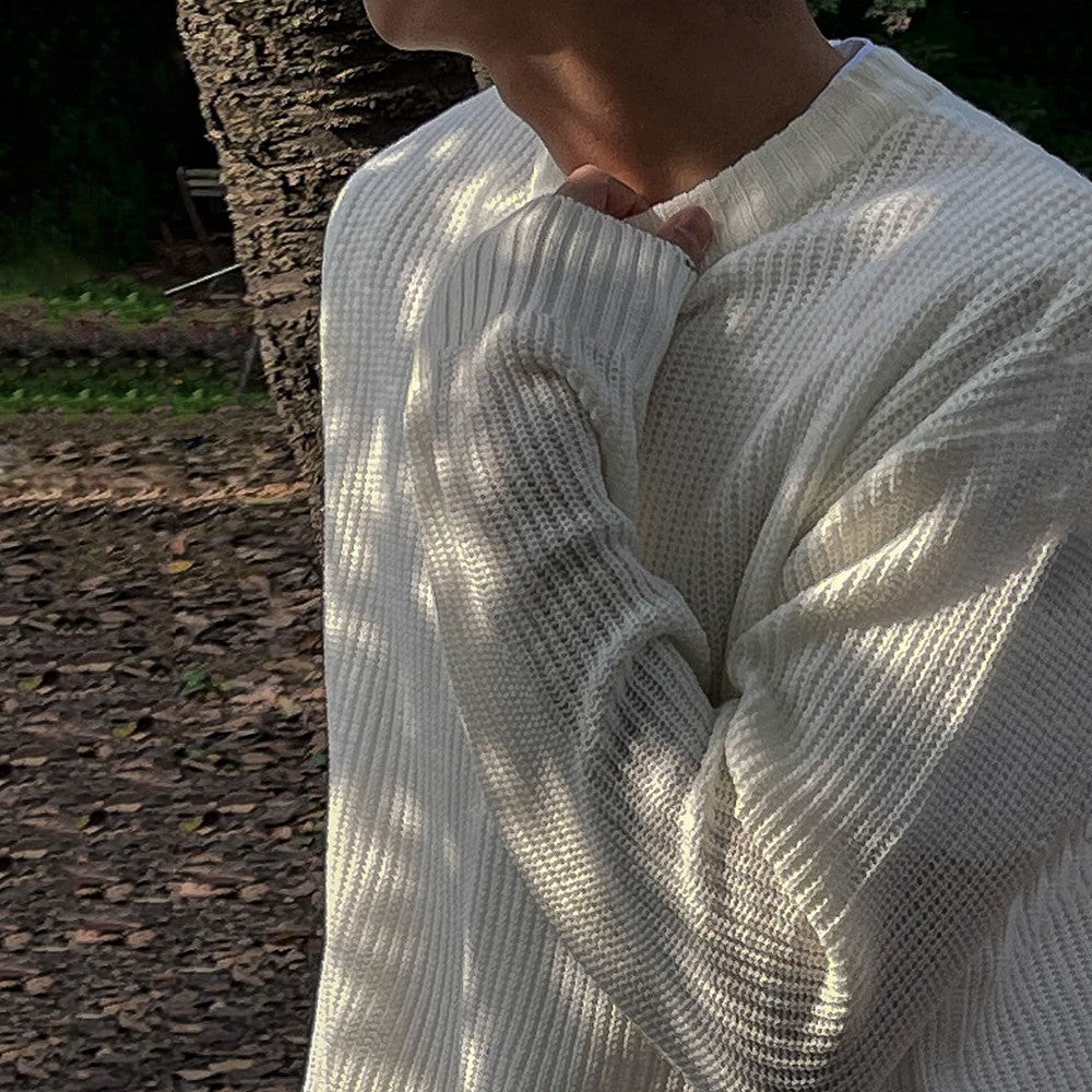 Classic Pullover Sweater Warm Knitwear
