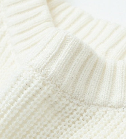 Classic Pullover Sweater Warm Knitwear