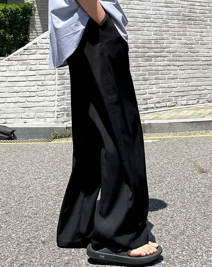 Classic Relaxed Fit Straight Leg Casual Trousers