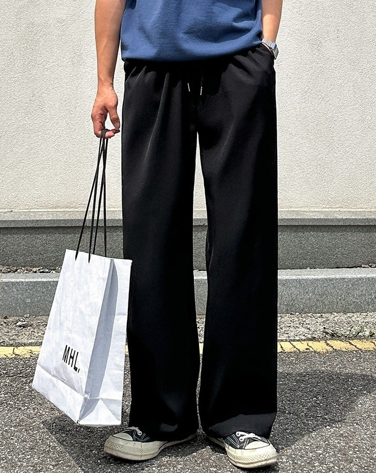 Classic Relaxed Fit Straight Leg Casual Trousers