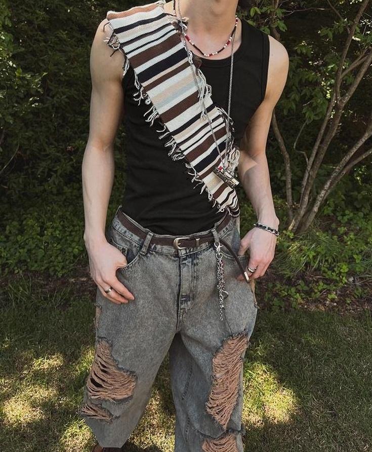 Classic Slim Fit Sleeveless Crewneck Tank Top