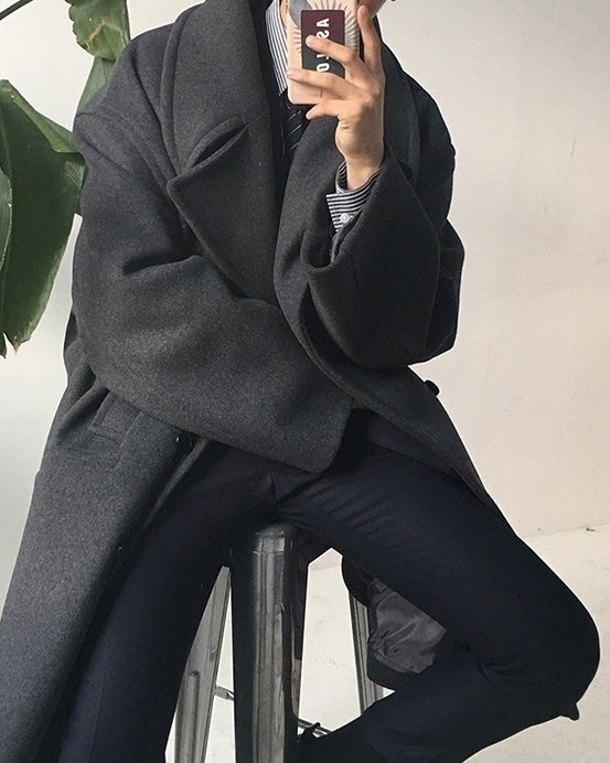Classic Blend Long Overcoat