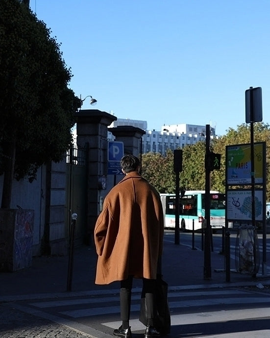 Classic Blend Long Overcoat