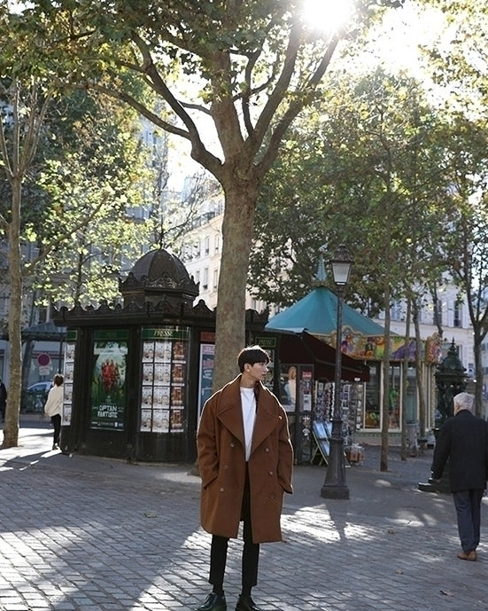 Classic Blend Long Overcoat