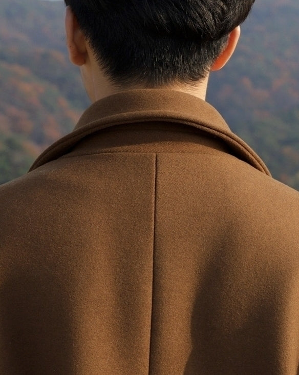 Classic Blend Overcoat Winter Casual Style