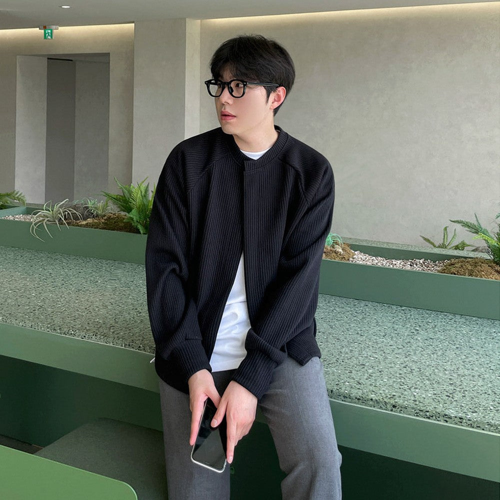 Cleanfit Casual Knit Cardigan Jacket
