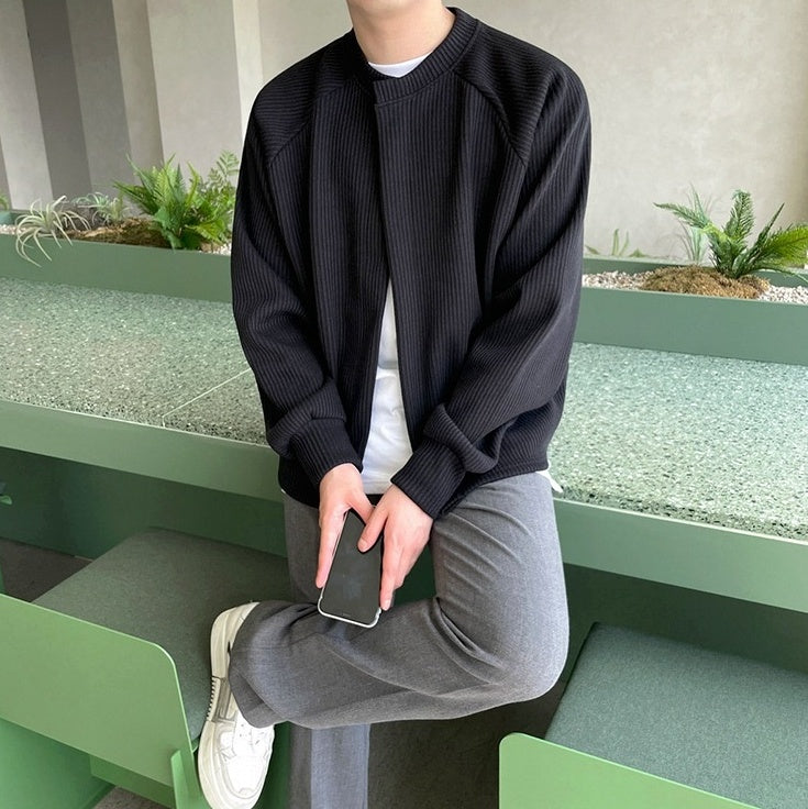 Cleanfit Casual Knit Cardigan Jacket