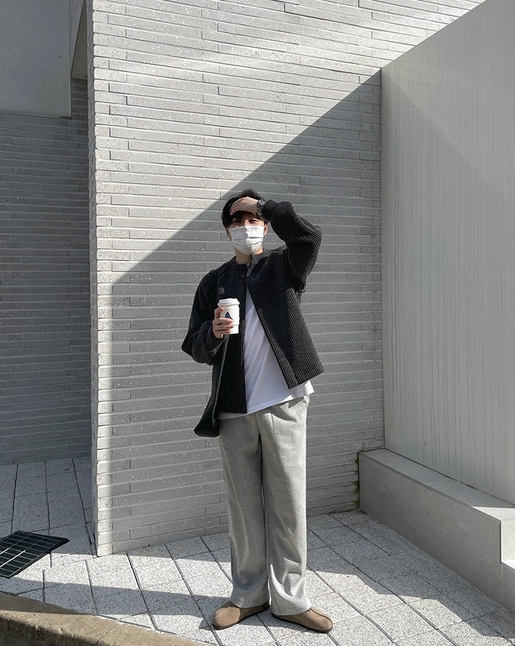 Cleanfit Casual Knit Cardigan Jacket