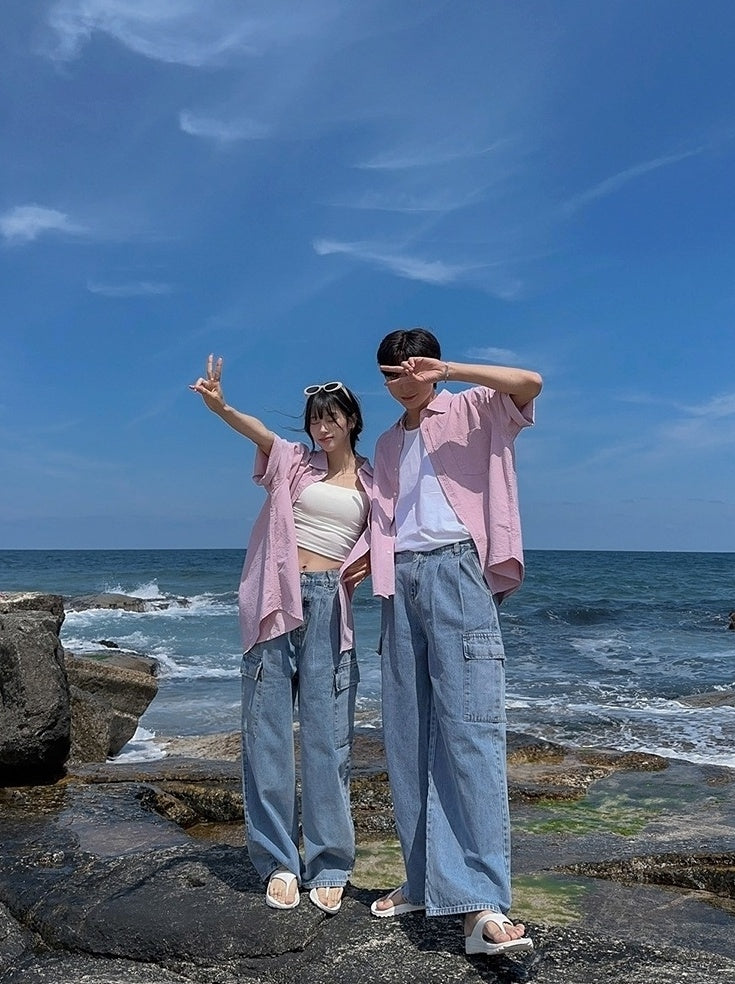 Cleanfit Comfy Wideleg Denim Pants
