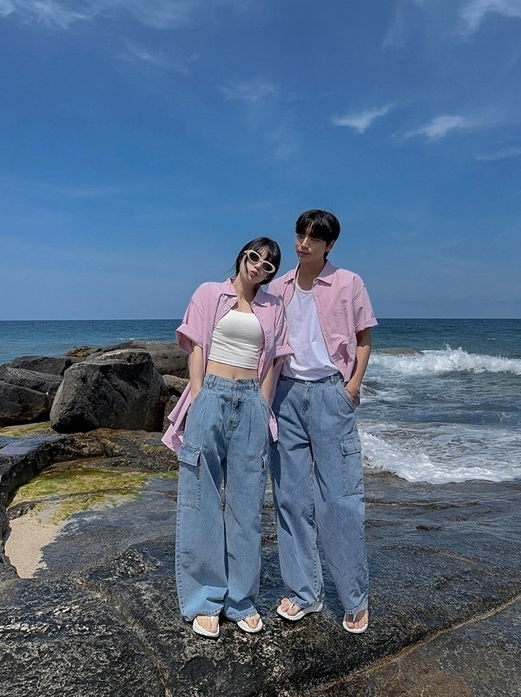 Cleanfit Comfy Wideleg Denim Pants