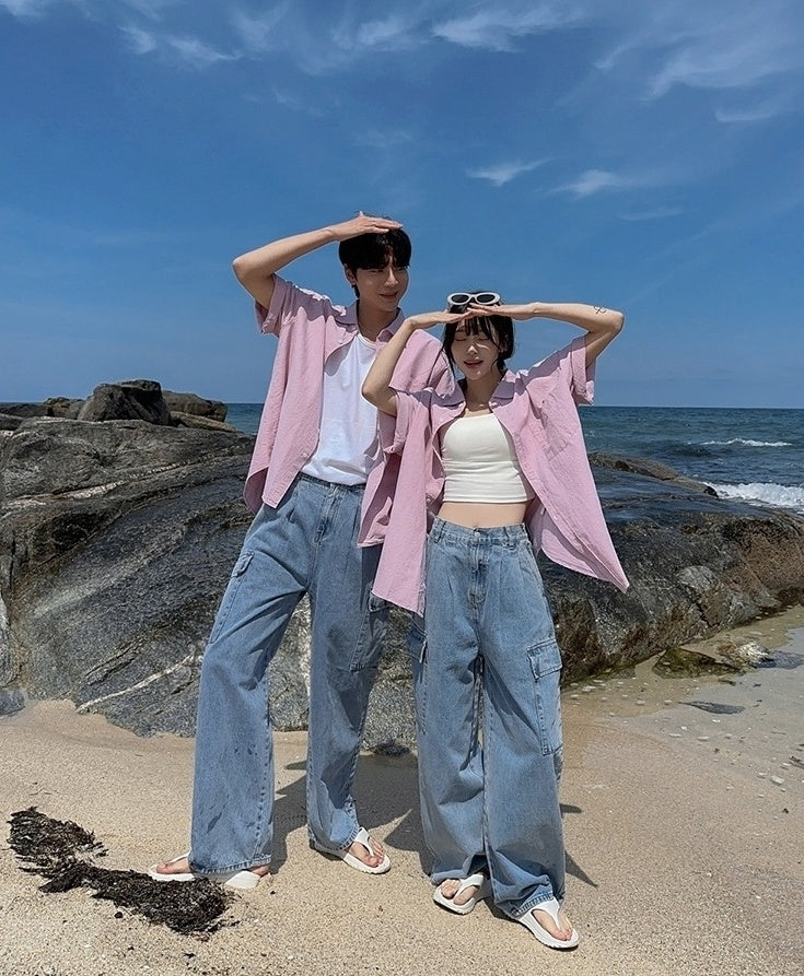 Cleanfit Comfy Wideleg Denim Pants