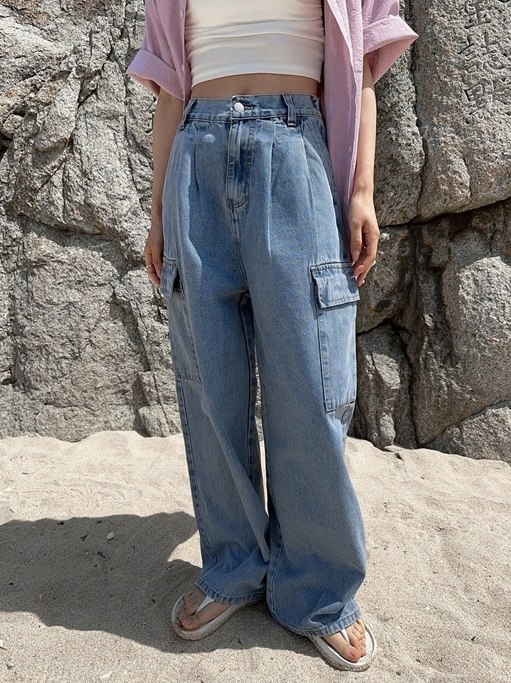 Cleanfit Comfy Wideleg Denim Pants
