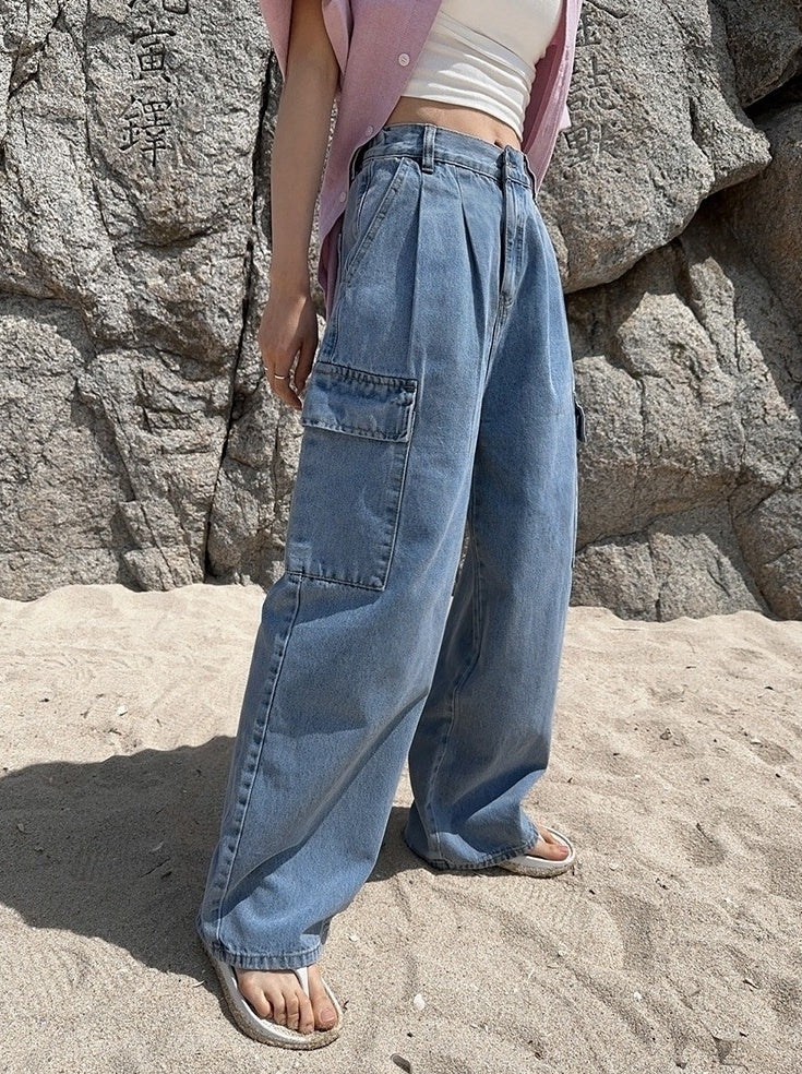 Cleanfit Comfy Wideleg Denim Pants