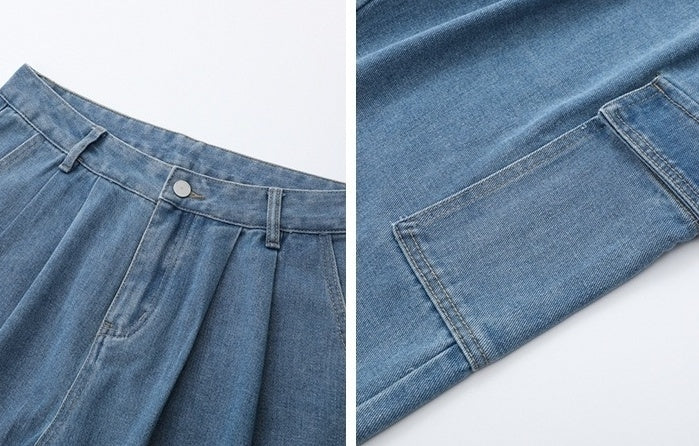 Cleanfit Comfy Wideleg Denim Pants
