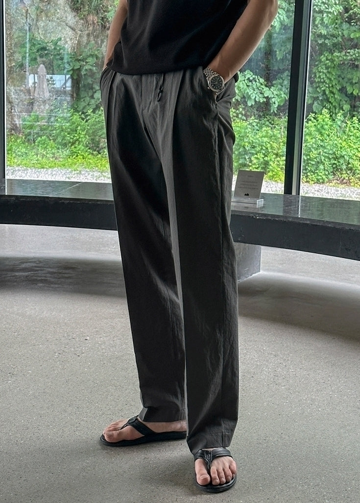 Clean Fit Relaxed Casual Trousers