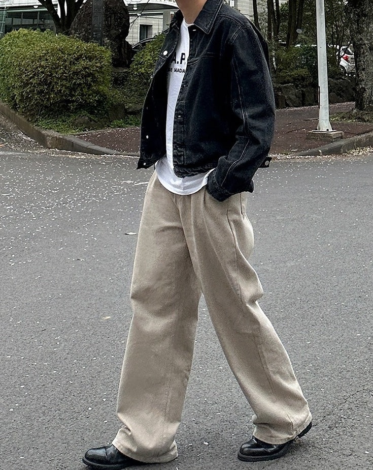 Cleanfit Relaxed Straightleg Trousers