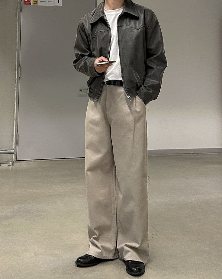 Cleanfit Relaxed Straightleg Trousers