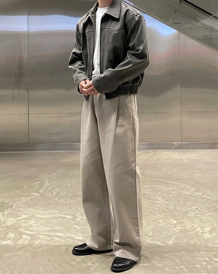 Cleanfit Relaxed Straightleg Trousers