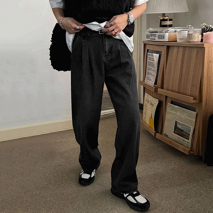 Cleanfit Trendy Wideleg Jeans