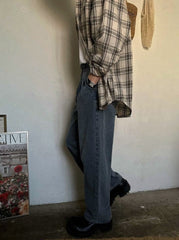 Cleanfit Trendy Wideleg Jeans