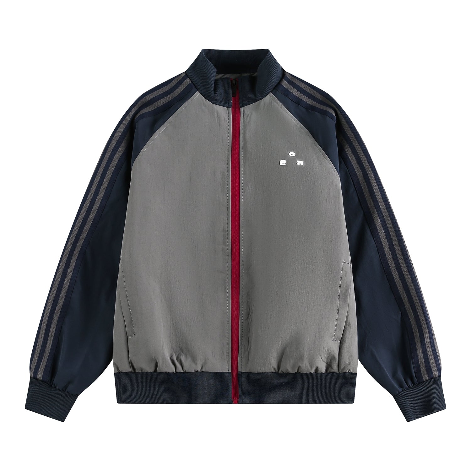 Club Style Patchwork Track Jacket